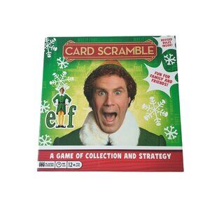 Elf Will Farrell Card Scramble Game New Warner Brothers Family Game Night